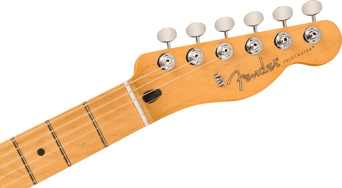 Fender Player II Telecaster, headstock, front