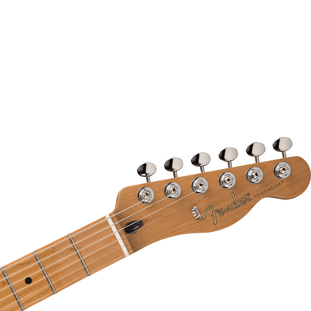 Fender Player II Telecaster Butterscotch Blonde Roasted Maple Alder headstock front