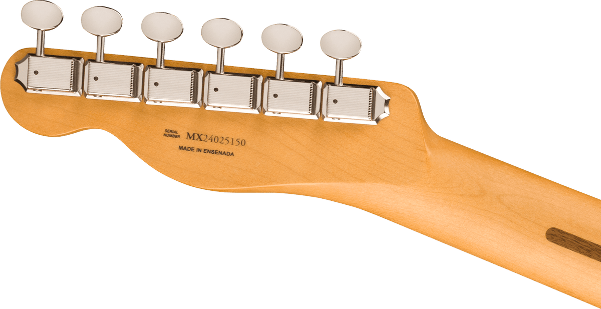 Fender Player II Telecaster, headstock, back
