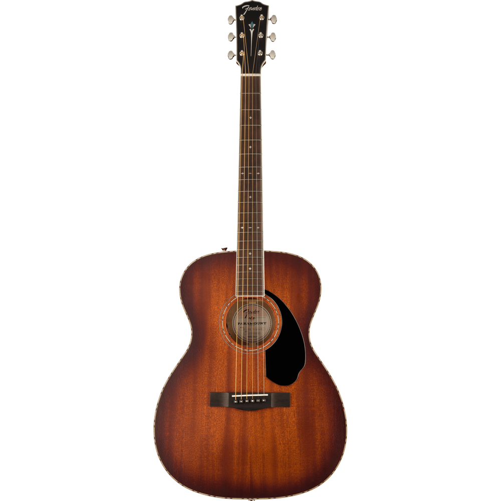 Fender PO-220E Orchestra Aged Cognac Burst Ovangkol Solid Mahogany front