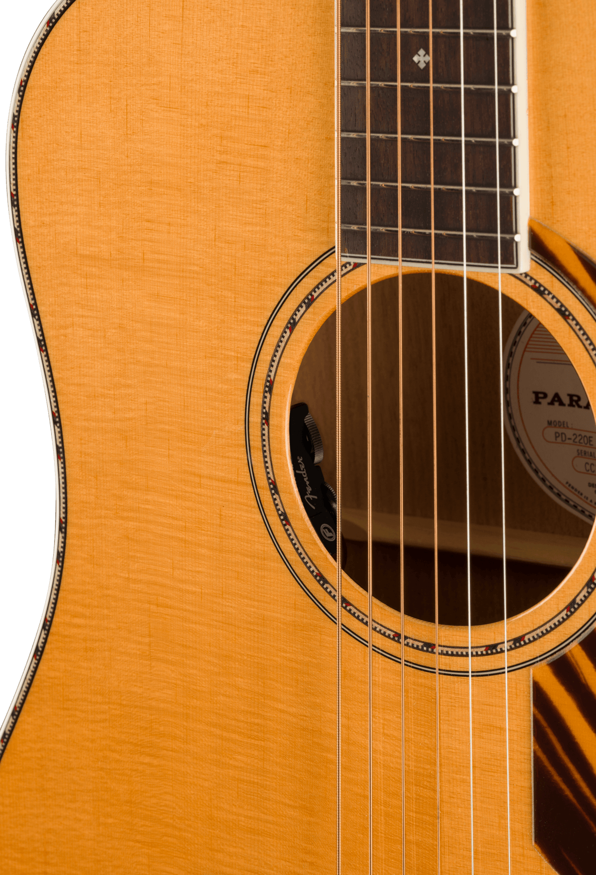 Fender PO-220E Orchestra, detail