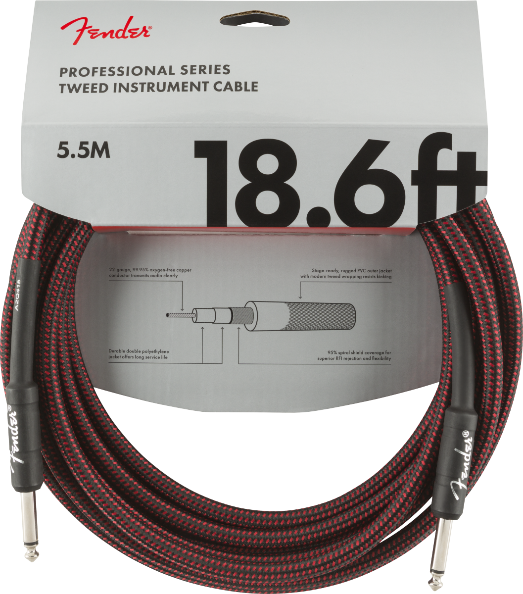Fender Professional Series Tweed Instrument Cables
