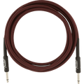 Fender Professional Series Tweed Instrument Cables Red Tweed 10 ft (Str/Str) Straight/Straight