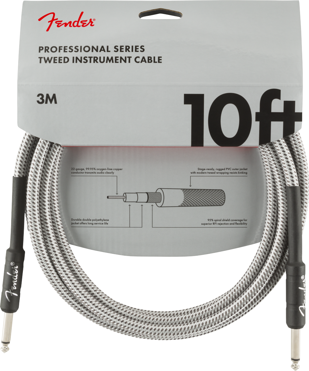 Fender Professional Series Tweed Instrument Cables