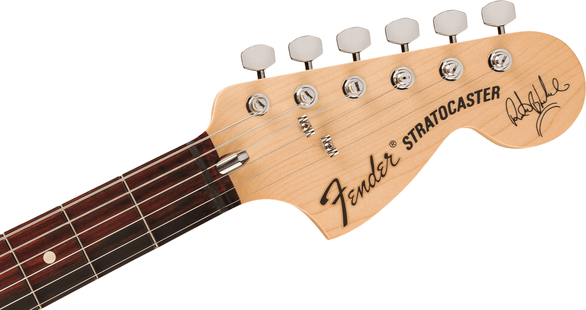 Fender Ritchie Blackmore Stratocaster, headstock, front