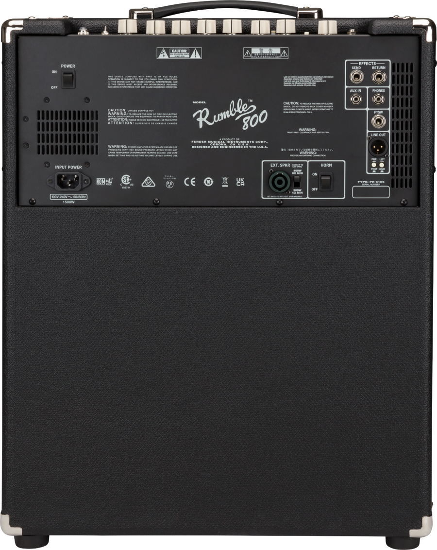 Fender Rumble 800 Combo