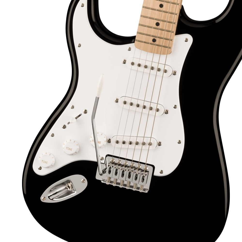 Fender Squier Sonic Stratocaster Left-Handed Black Maple Poplar