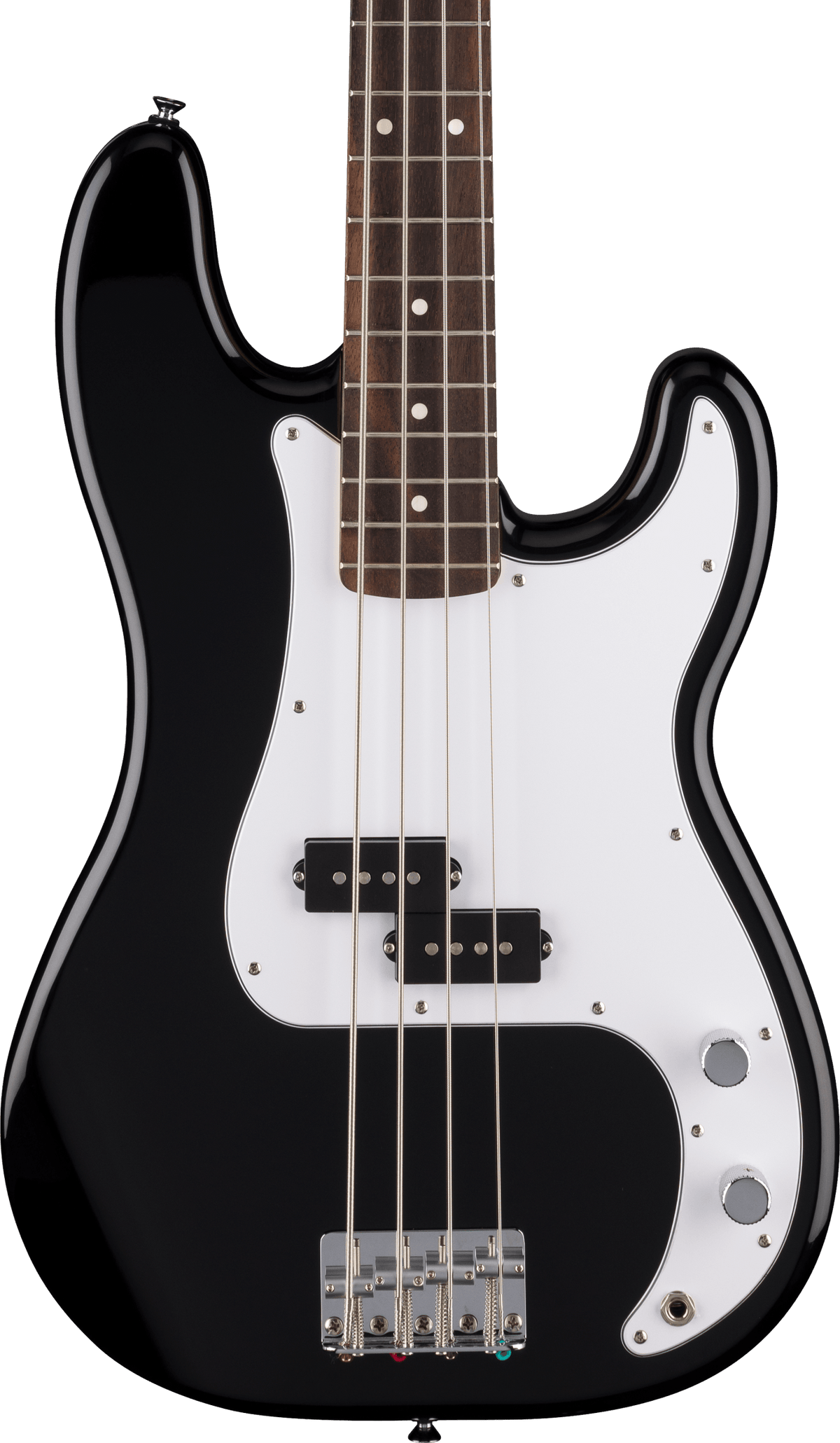 Fender Standard Precision Bass, fingerboard detail