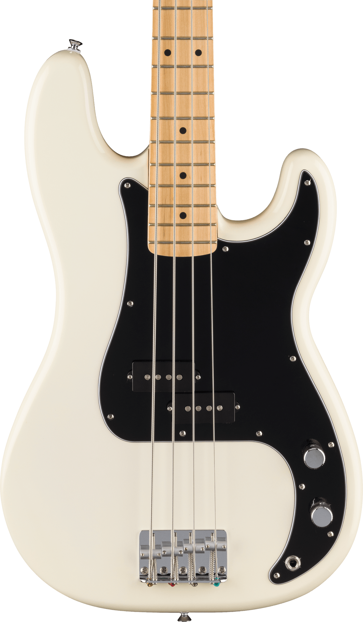 Fender Standard Precision Bass, fingerboard detail