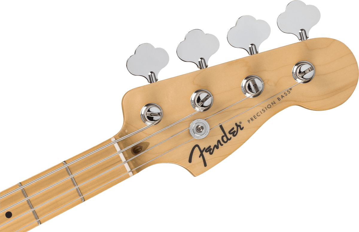 Fender Standard Precision Bass, headstock, front