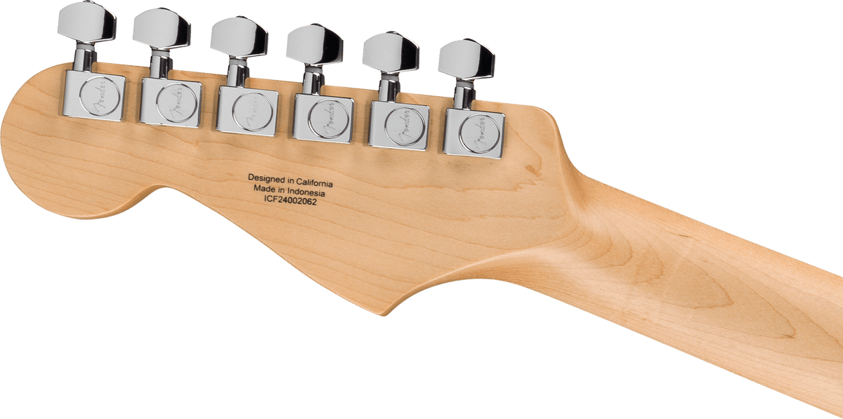 Fender Standard Stratocaster, headstock, back