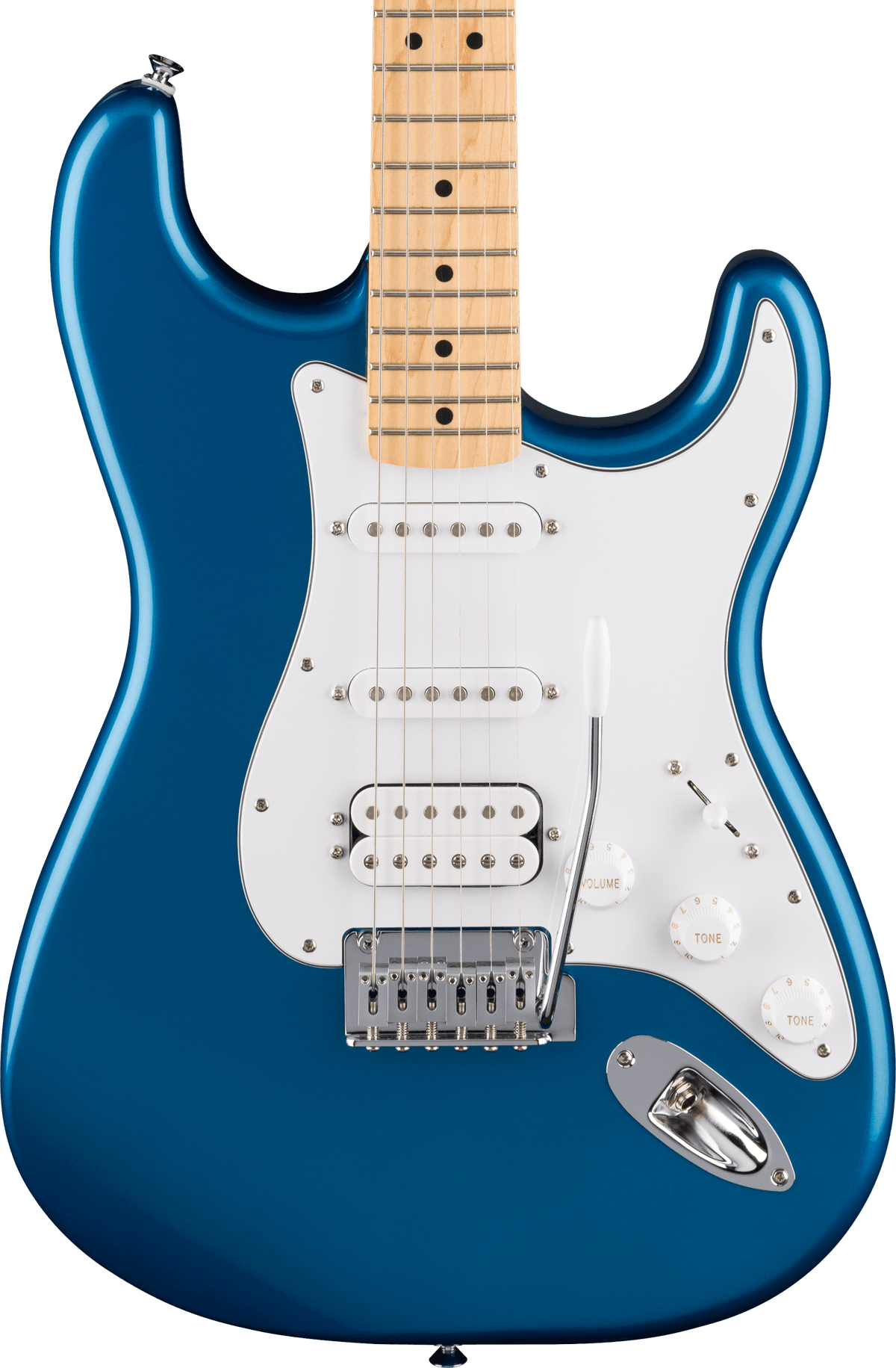Fender Standard Stratocaster HSS, fingerboard detail