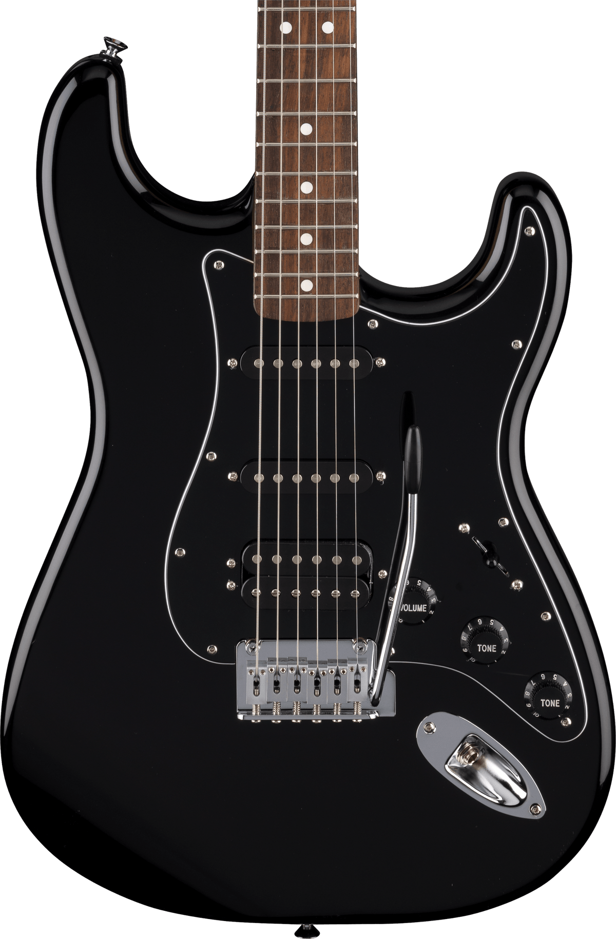 Fender Standard Stratocaster HSS, fingerboard detail