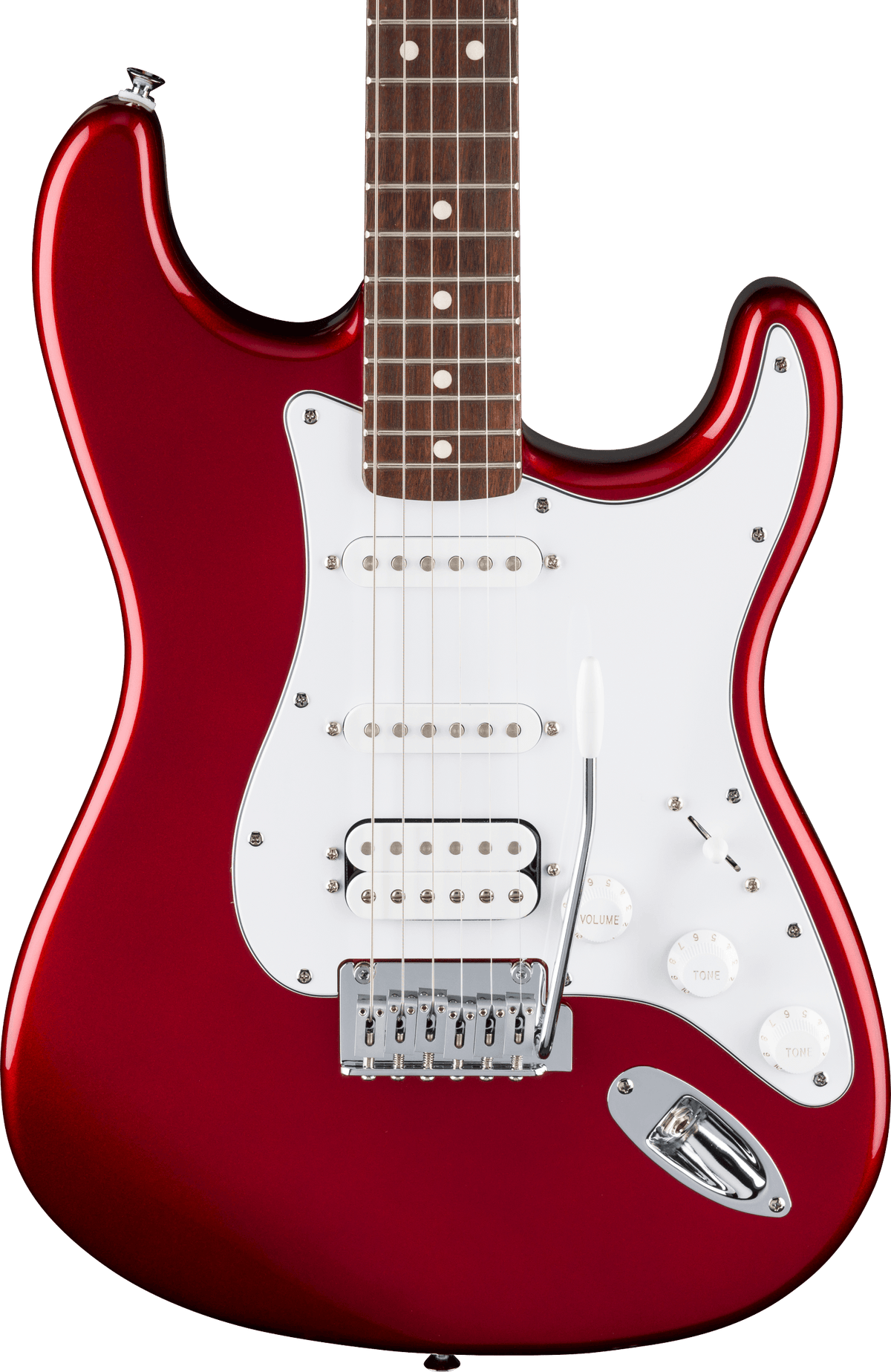 Fender Standard Stratocaster HSS, fingerboard detail