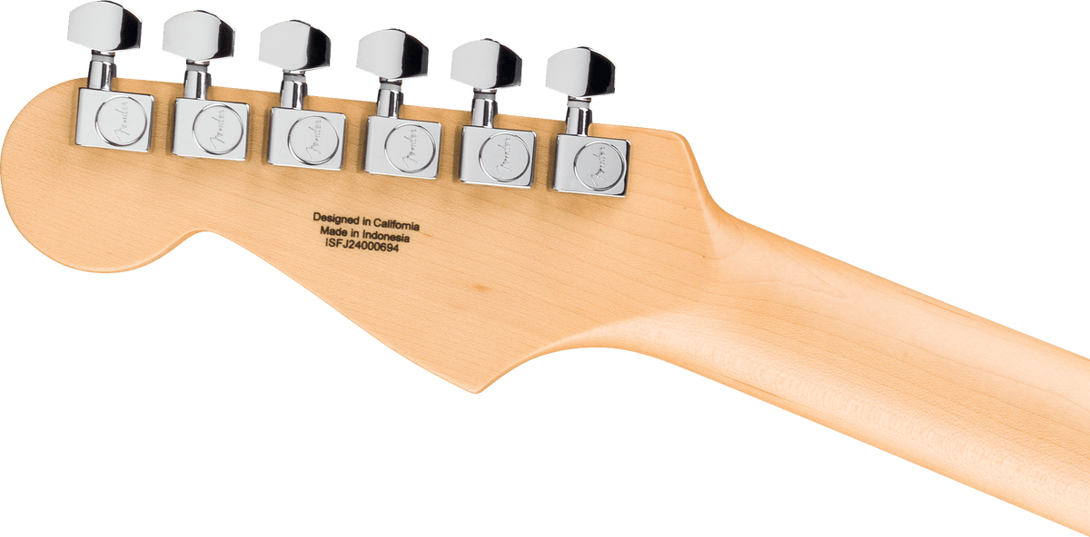 Fender Standard Stratocaster HSS, headstock, back