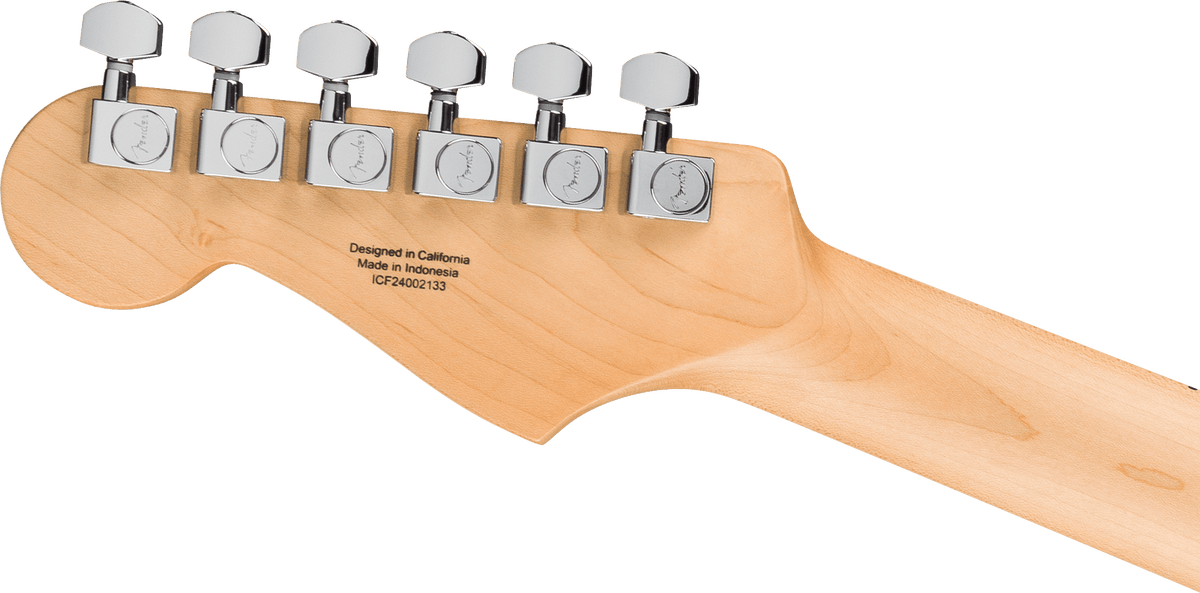 Fender Standard Stratocaster, headstock, back