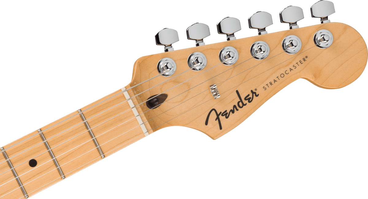 Fender Standard Stratocaster, headstock, front