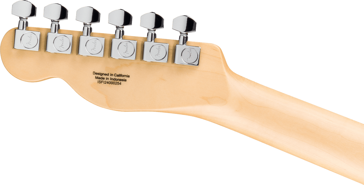 Fender Standard Telecaster, headstock, back