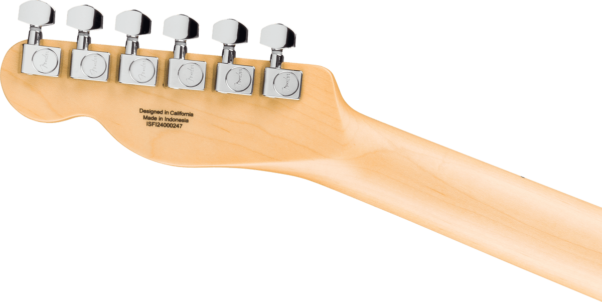 Fender Standard Telecaster, headstock, back