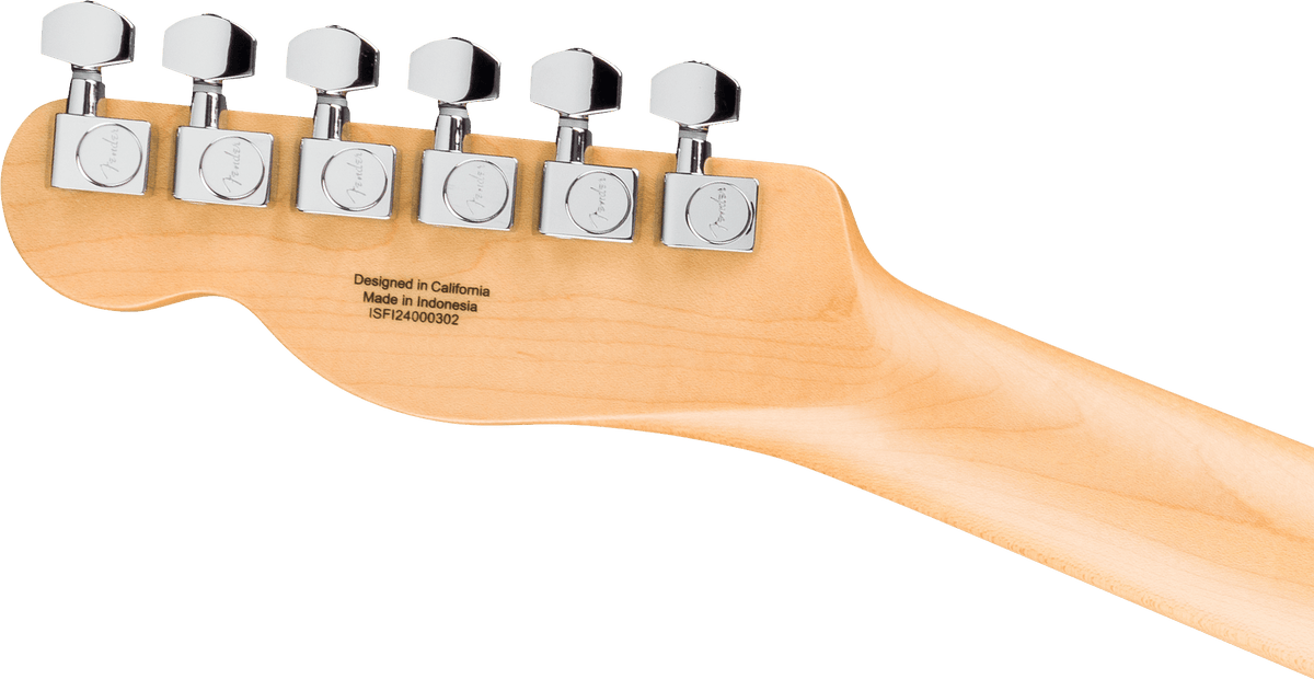 Fender Standard Telecaster, headstock, back