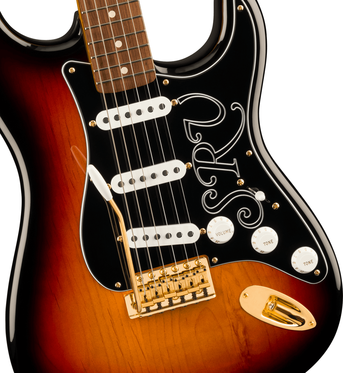 Fender Stevie Ray Vaughan Stratocaster, fingerboard detail