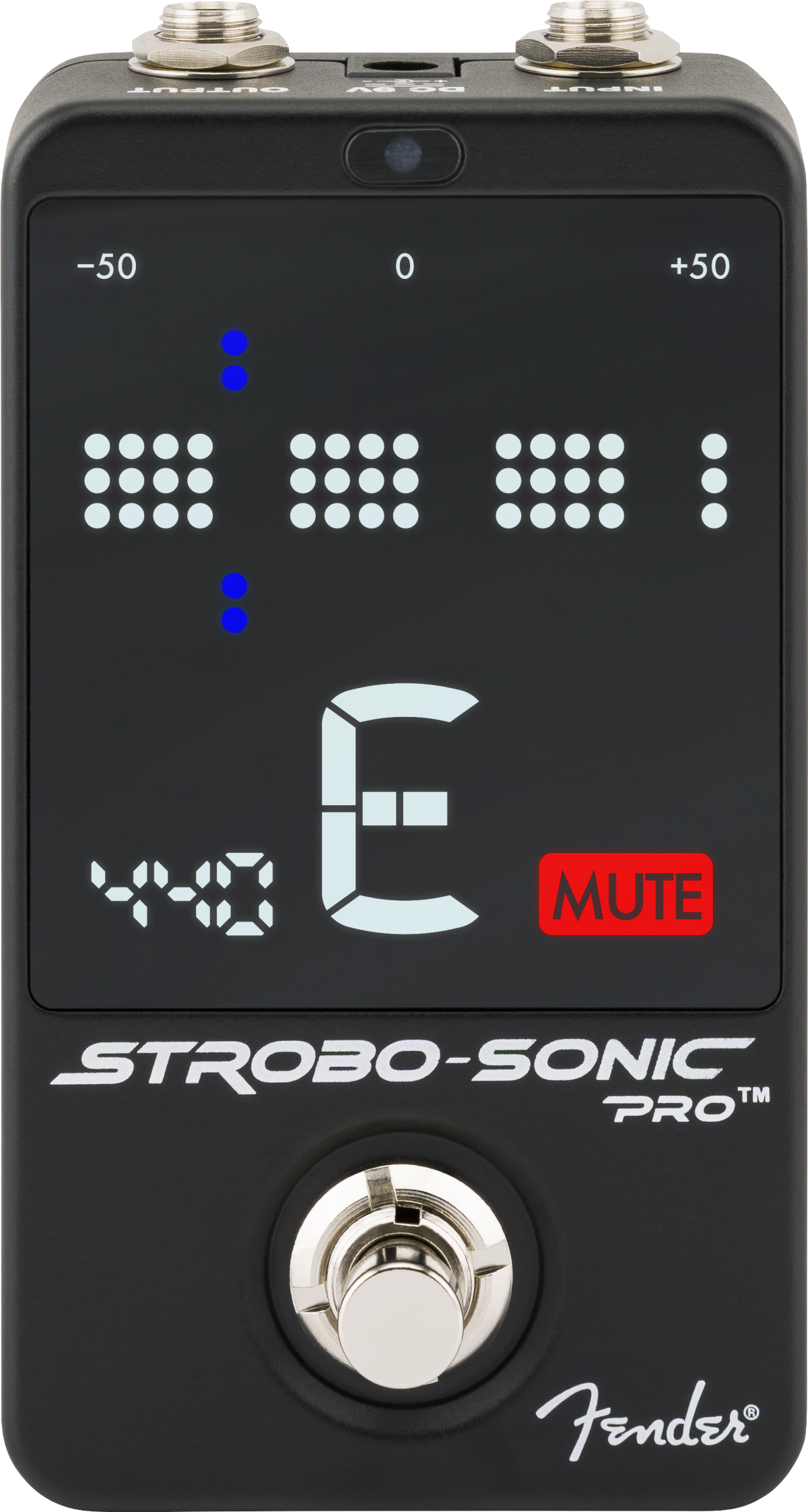 Fender Strobo-Sonic Pro Tuner Pedal, detail