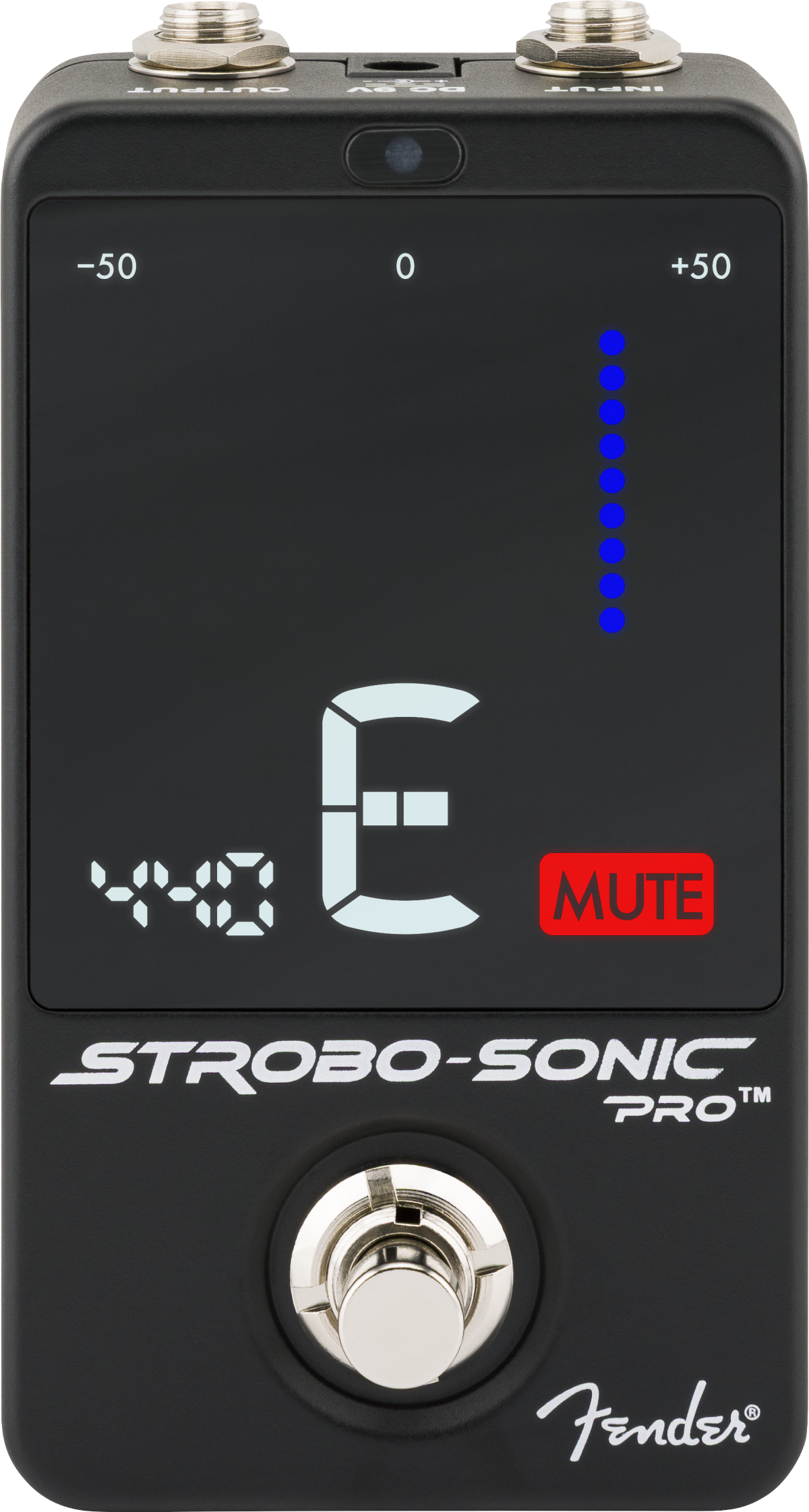 Fender Strobo-Sonic Pro Tuner Pedal, detail
