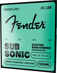 Fender SubSonic 7250 Nickel-Plated Steel Bass Strings