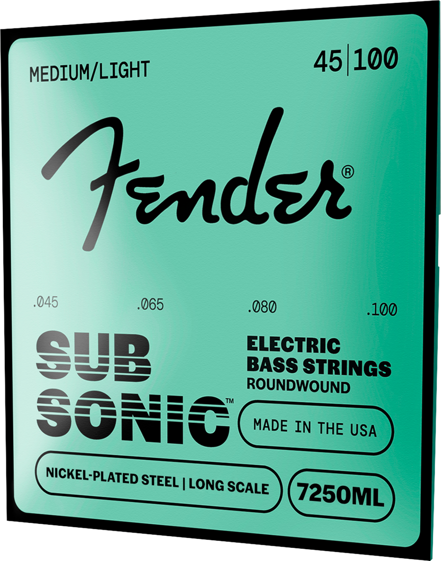 Fender SubSonic 7250 Nickel-Plated Steel Bass Strings