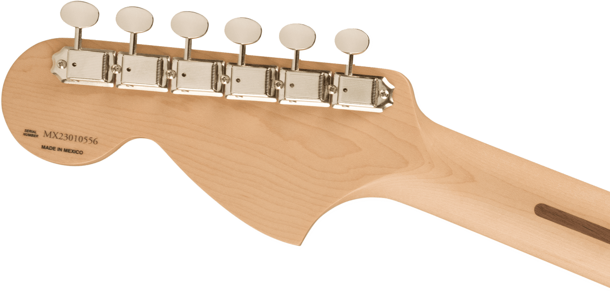 Fender Tom DeLonge Stratocaster, headstock, back
