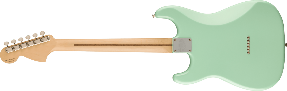 Fender Tom DeLonge Stratocaster, back view