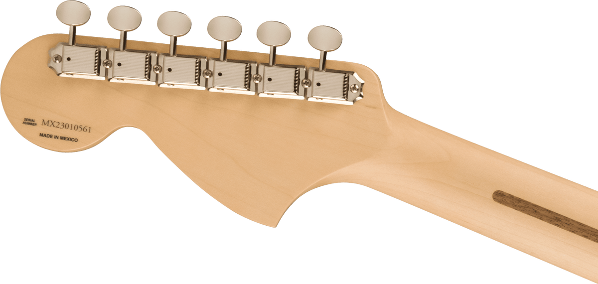 Fender Tom DeLonge Stratocaster, headstock, back