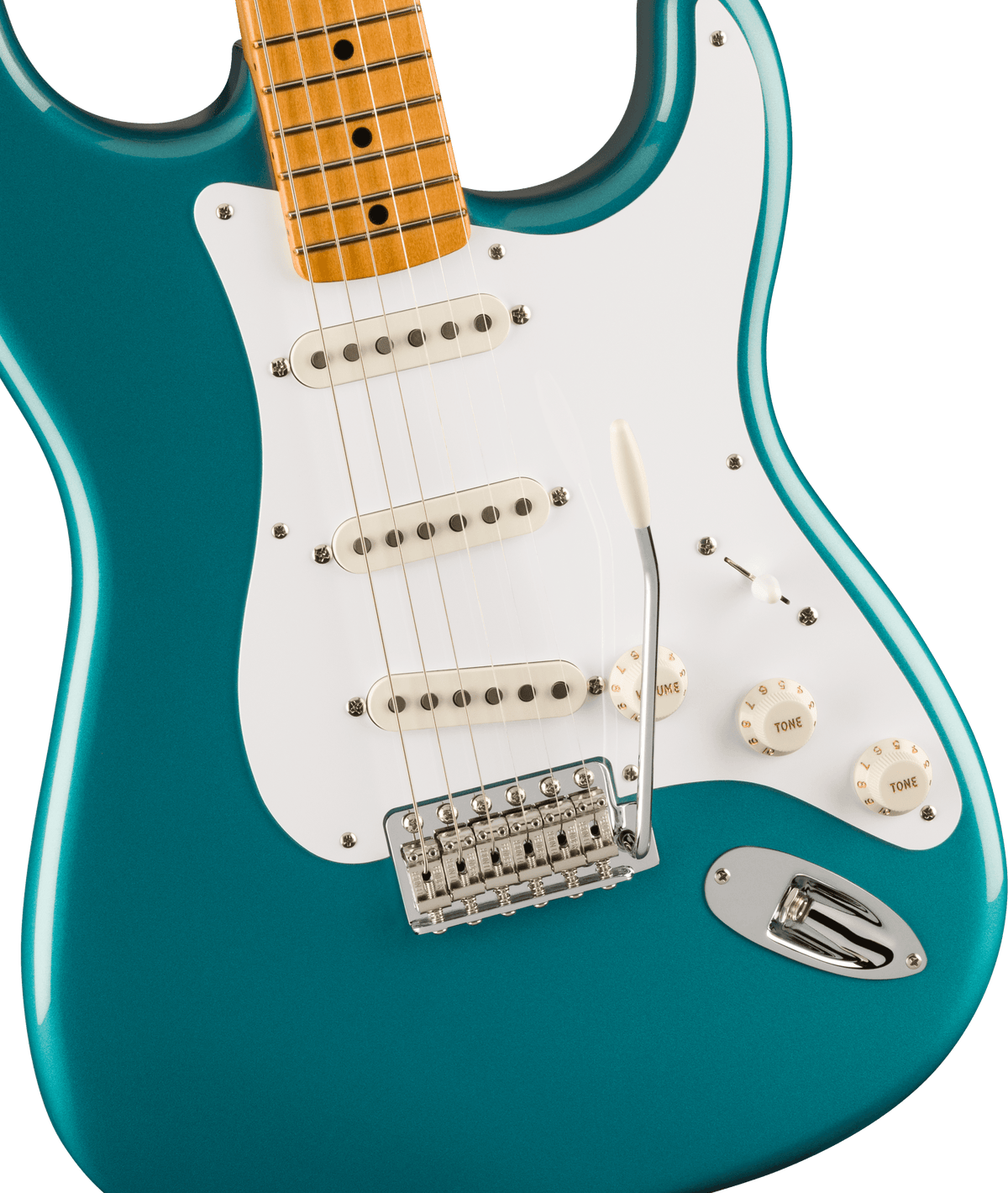 Fender Vintera II '50s Stratocaster, fingerboard detail