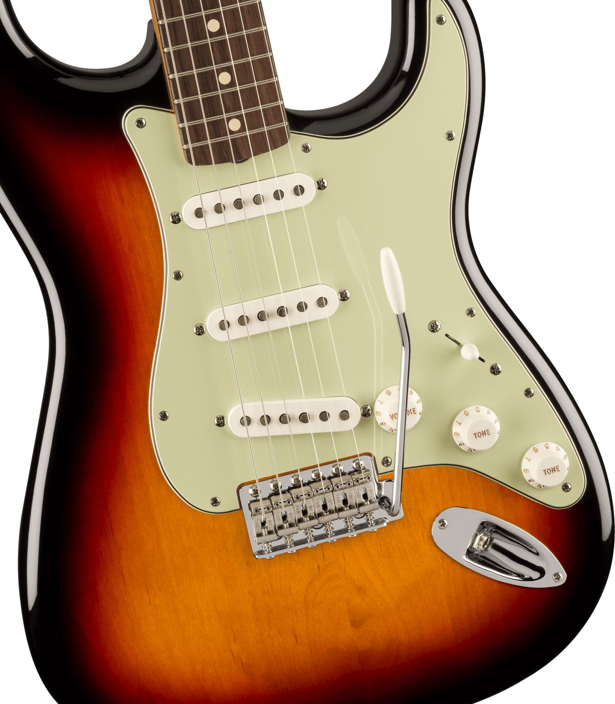 Fender Vintera II '60s Stratocaster, fingerboard detail
