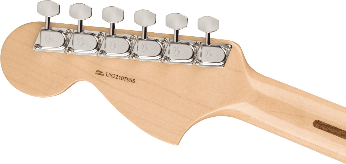 Fender Yngwie Malmsteen Stratocaster, headstock, back