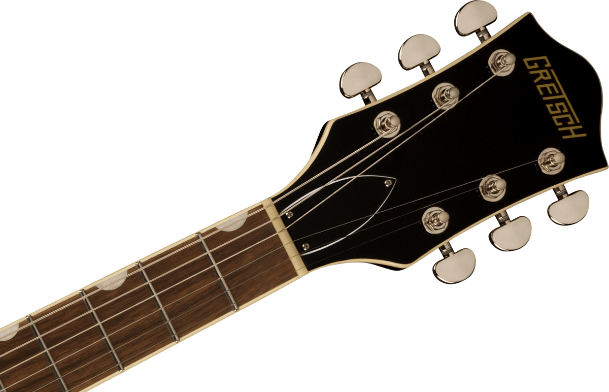 Gretsch G2420 Streamliner Hollow Body with Chromatic II Tailpiece, headstock, front