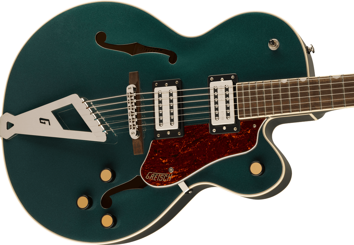 Gretsch G2420 Streamliner Hollow Body with Chromatic II Tailpiece, body detail