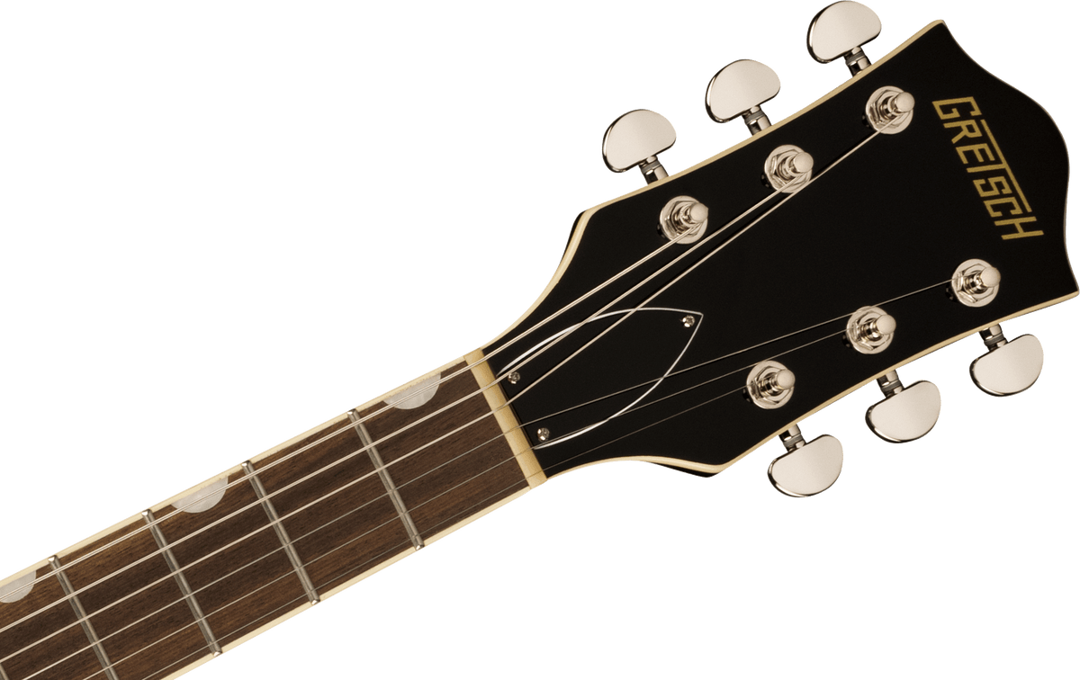 Gretsch G2420 Streamliner Hollow Body with Chromatic II Tailpiece, headstock, front