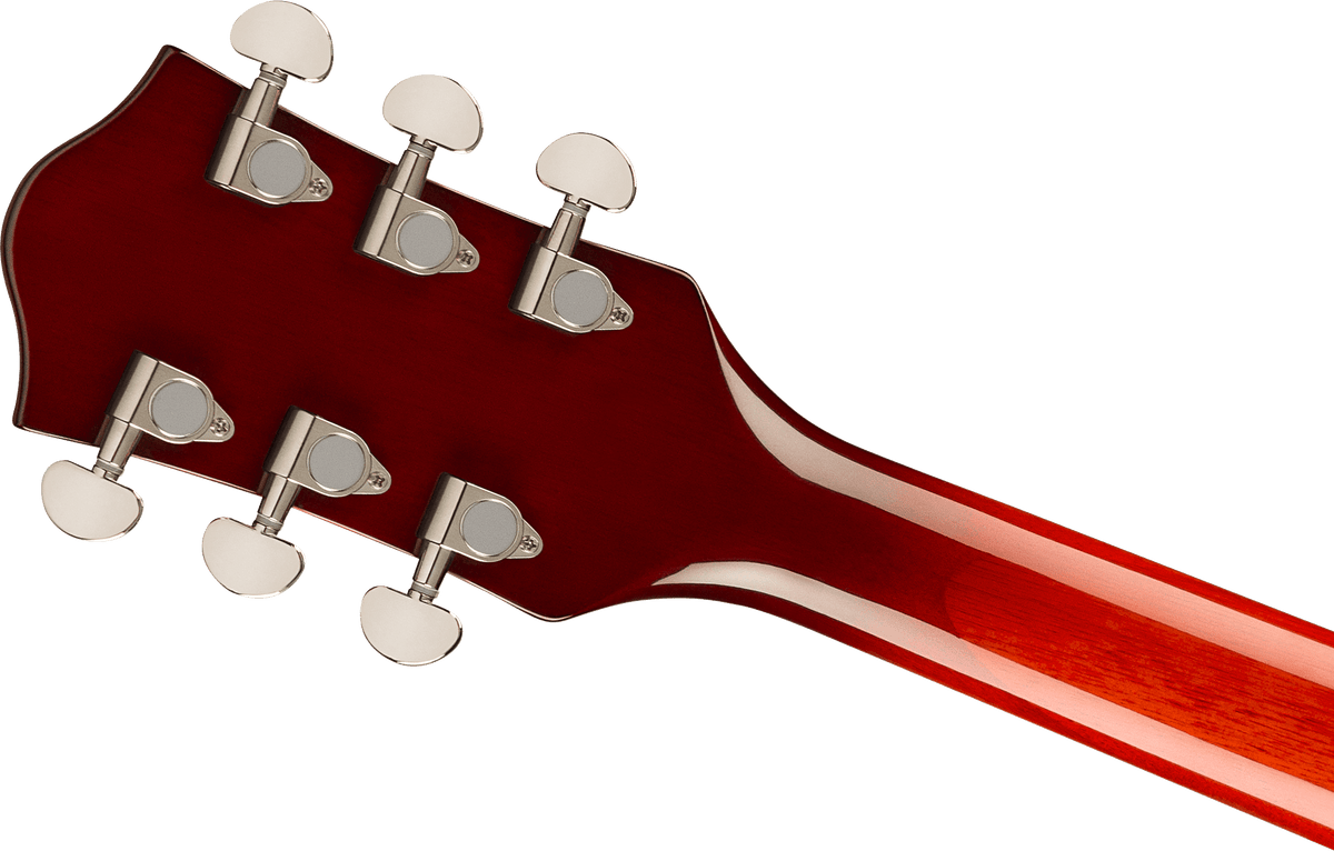 Gretsch G2420 Streamliner Hollow Body with Chromatic II Tailpiece, headstock, back