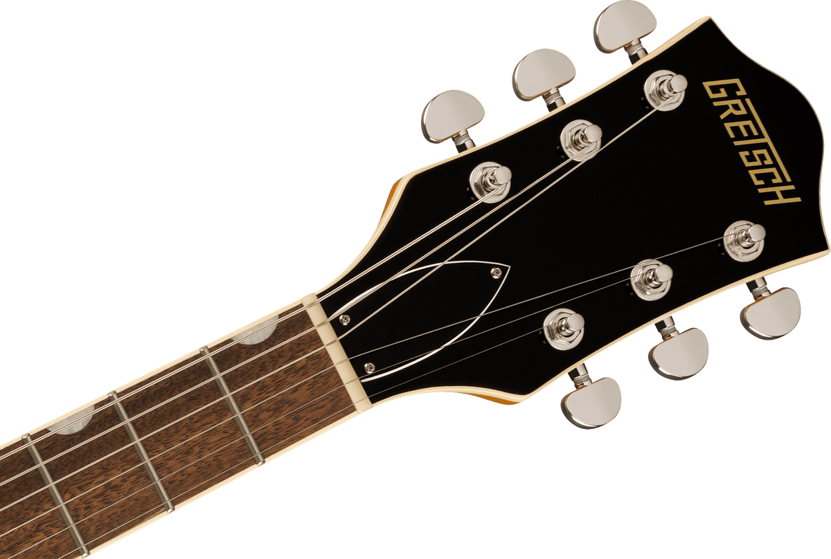 Gretsch G2420 Streamliner Hollow Body with Chromatic II Tailpiece, headstock, front