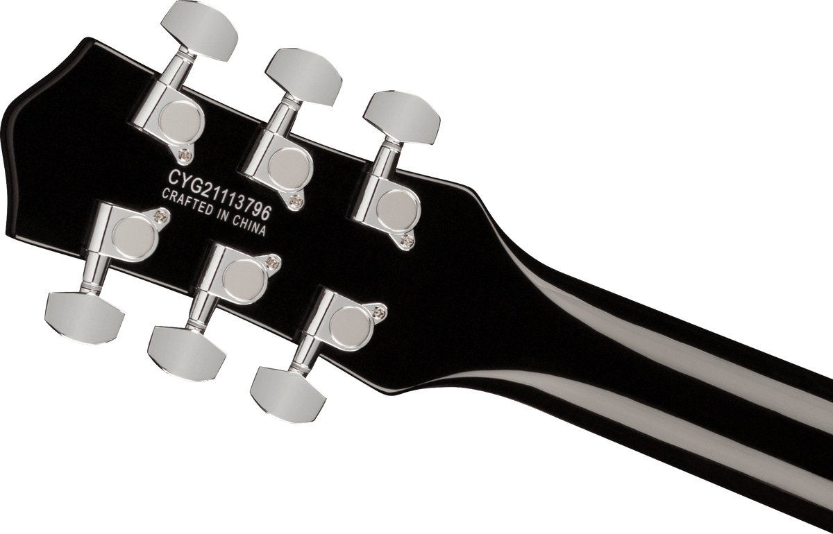 Gretsch G5222 Electromatic Double Jet BT with V-Stoptail, headstock, back