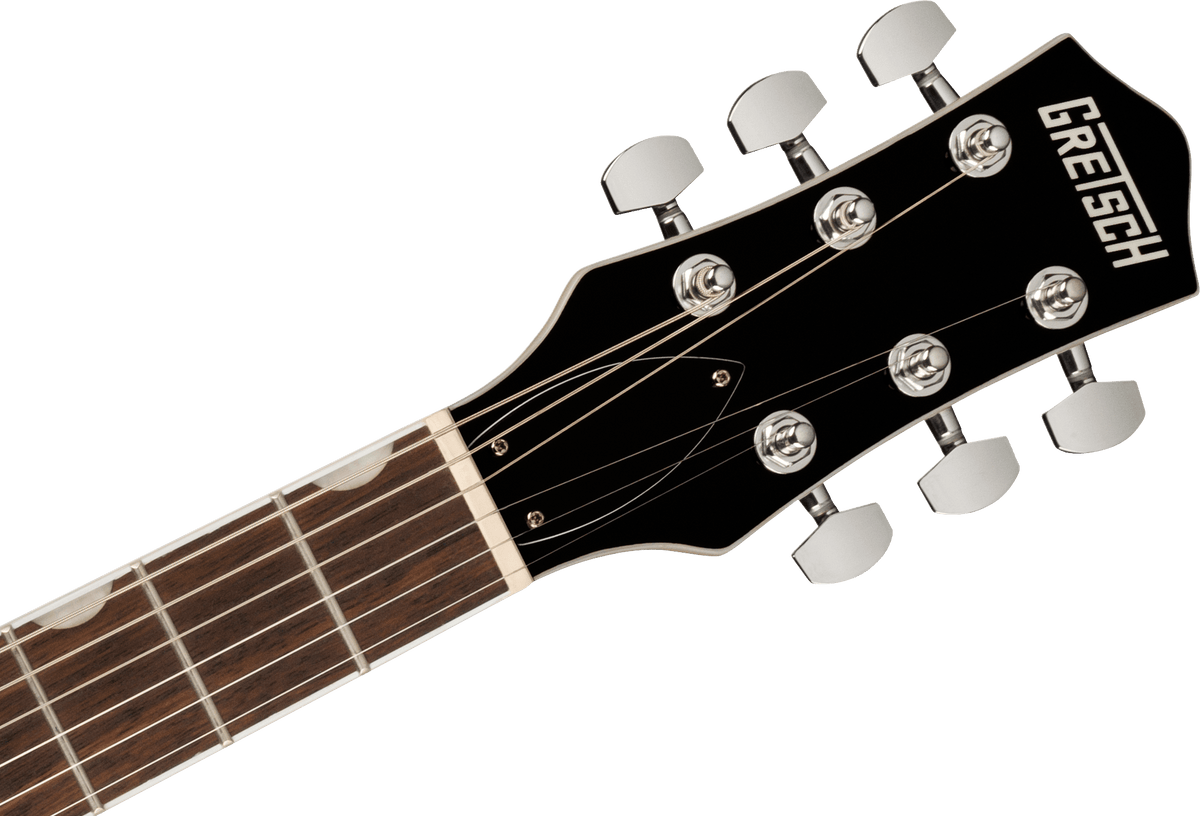 Gretsch G5222 Electromatic Double Jet BT with V-Stoptail, headstock, front