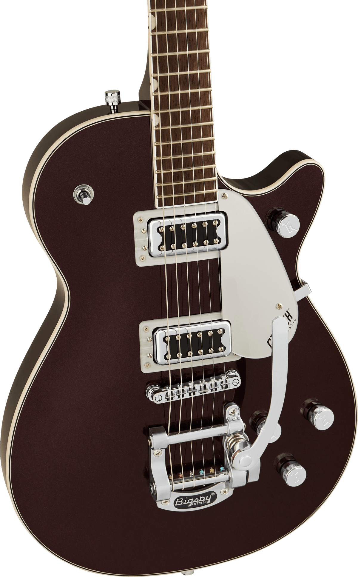 Gretsch G5230T Electromatic Jet FT Single-Cut with Bigsby, fingerboard detail