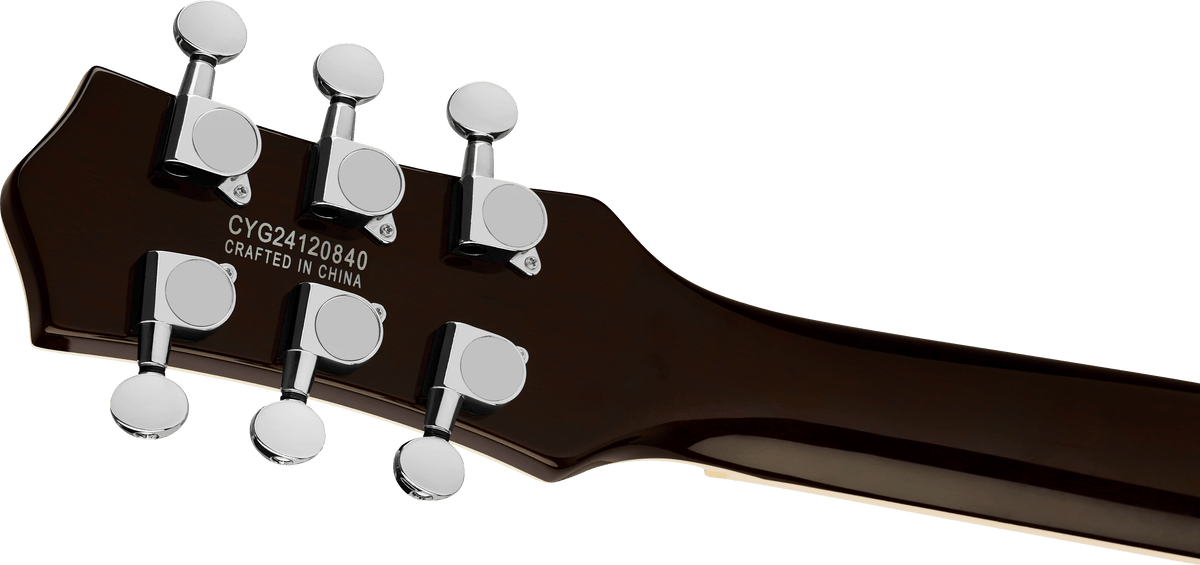 Gretsch G5230T Electromatic Jet FT Single-Cut with Bigsby, headstock, back