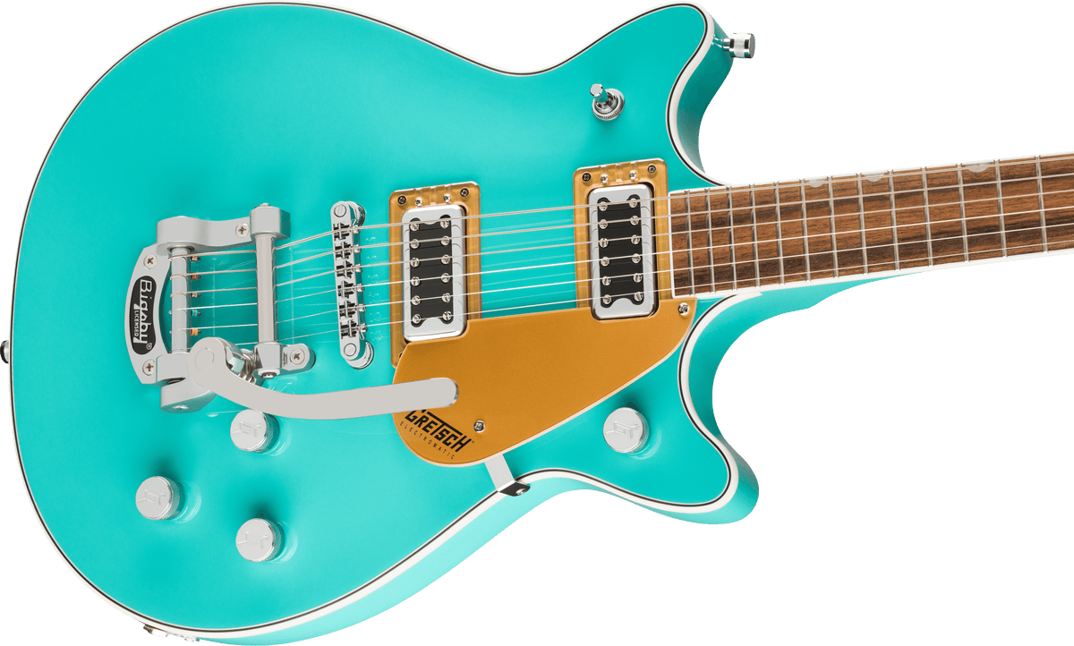Gretsch G5232T Electromatic Double Jet FT with Bigsby, body detail