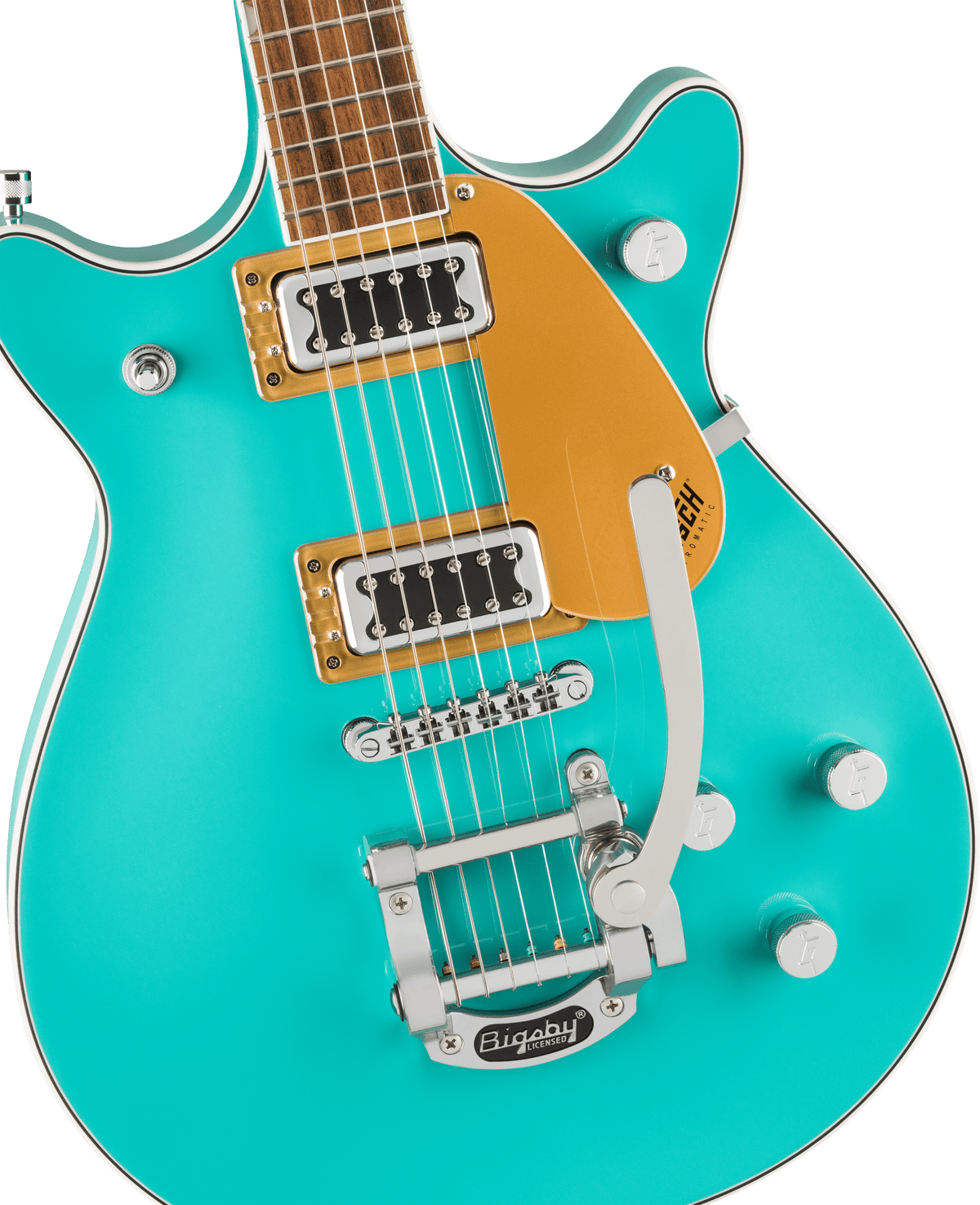 Gretsch G5232T Electromatic Double Jet FT with Bigsby, fingerboard detail
