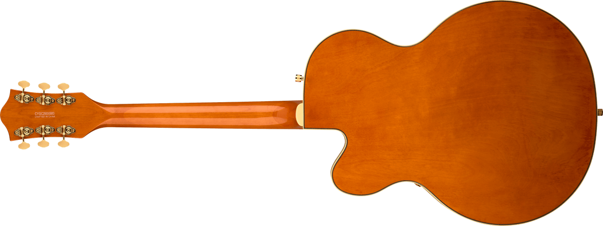 Gretsch Synchromatic Nashville Hollow Body Single-Cut with Bigsby, back view