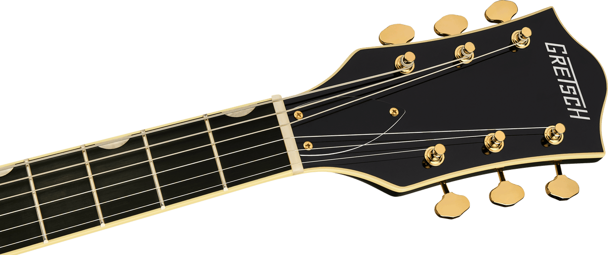 Gretsch Synchromatic Nashville Hollow Body Single-Cut with Bigsby, headstock, front