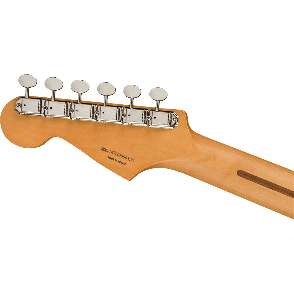 H.E.R. Stratocaster®\ Chrome Glow Maple Alder headstock back