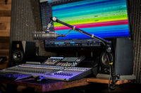 Hercules DG107B: Universal Podcast Mic & Cam Arm Stand